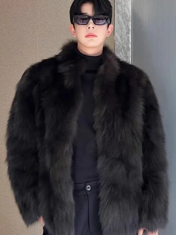 Fur imitation Thickened Men - Image 5