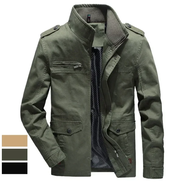 Spring Autumn Windbreaker Man Coats - Image 2