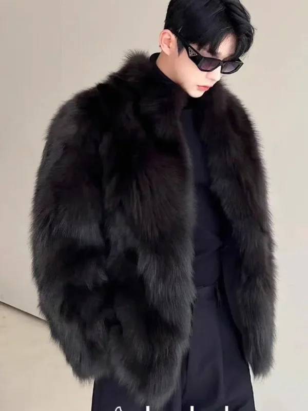 Fur imitation Thickened Men