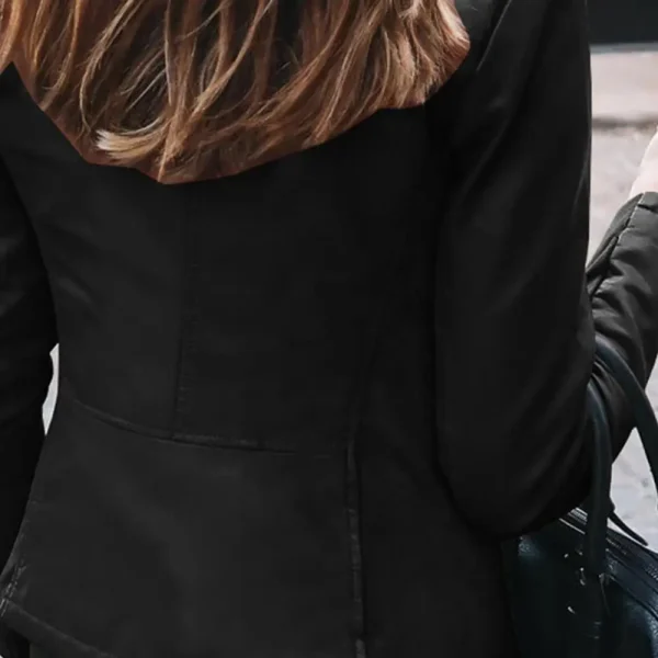 Jacket Casual Waist-cinching Lady Suit Coat - Image 4