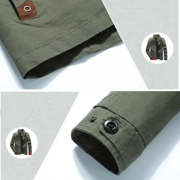 Spring Autumn Windbreaker Man Coats - Image 6